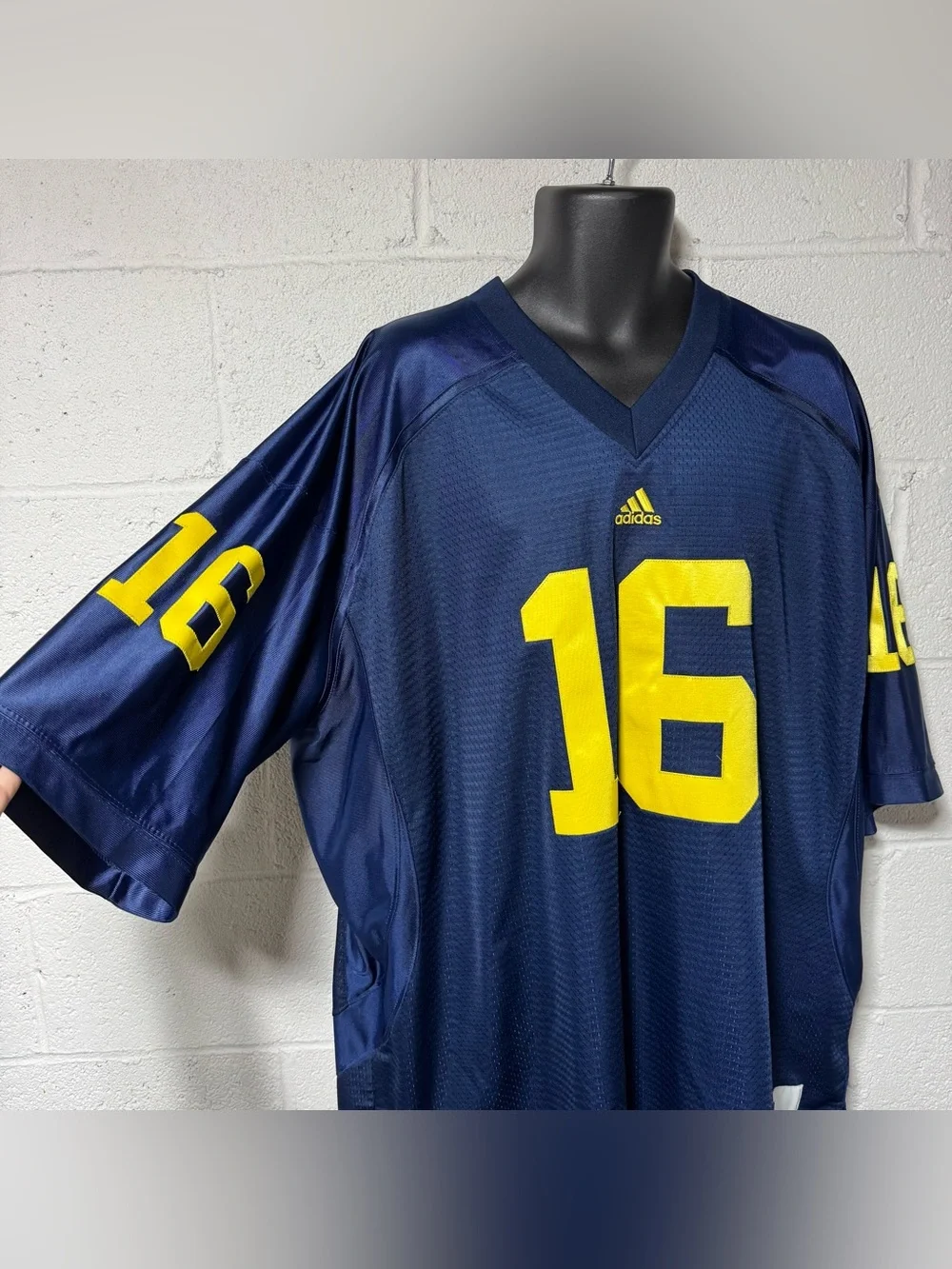Adidas Michigan Wolverines Denard Robinson #16 SEWN Football Jersey 3XL XXXL